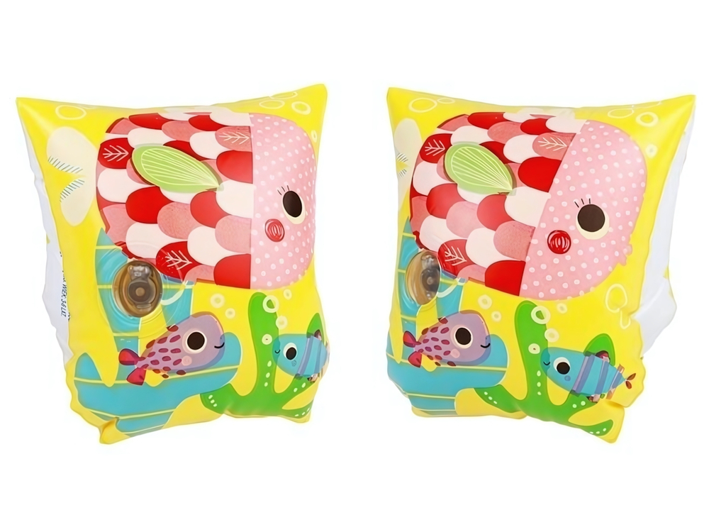 Нарукавники для плавания 23*15 см, возраст 3-6 лет ВЕСЕЛЫЕ РЫБКИ