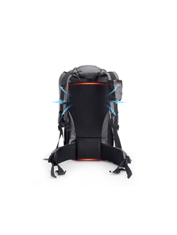 Рюкзак Naturehike Rock Series NH19BP095 60-65 л с рамой Hiking, Climbing, Trekking and Travelling Black, 6927595746370