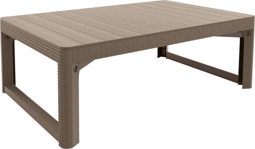 Раскладной стол Lyon rattan table капучино