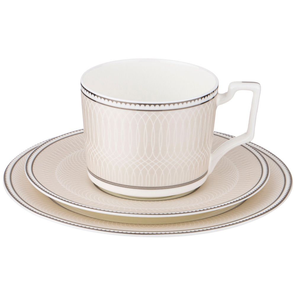 ЧАЙНЫЙ СЕРВИЗ LEFARD "INFINITY" НА 6 ПЕР. 20 ПР. 1000/300/250 МЛ (КОР=2НАБ.)