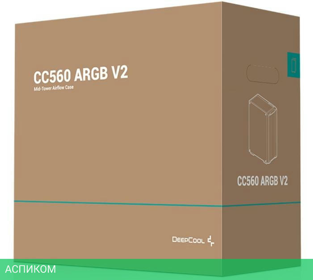 Корпус DeepCool CC560 ARGB V2 (R-CC560-BKTAA4-G-2)