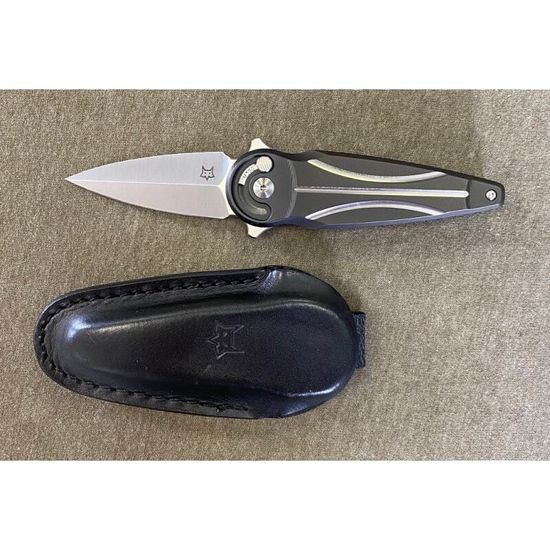 Нож FOX Knives SATURN FX-551 TI, сталь M390, рукоять - титан