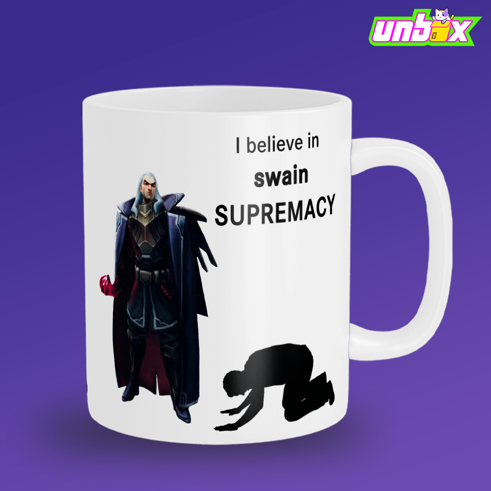 Кружка Swain supremacy Свейн League Of Legends Лига Легенд