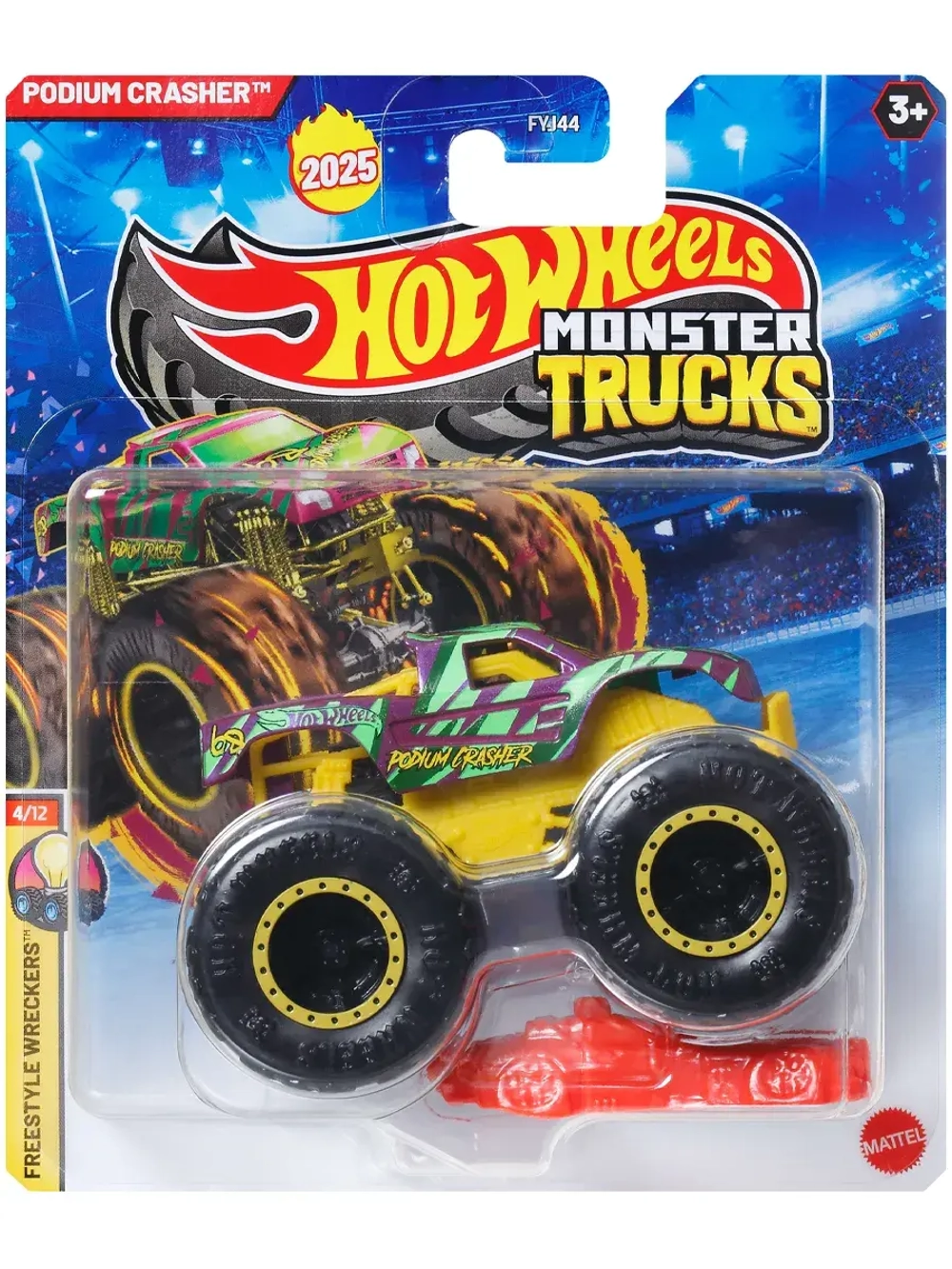 Машинка Monster Trucks Хот Вилс Hotweiler FYJ44 HTM44