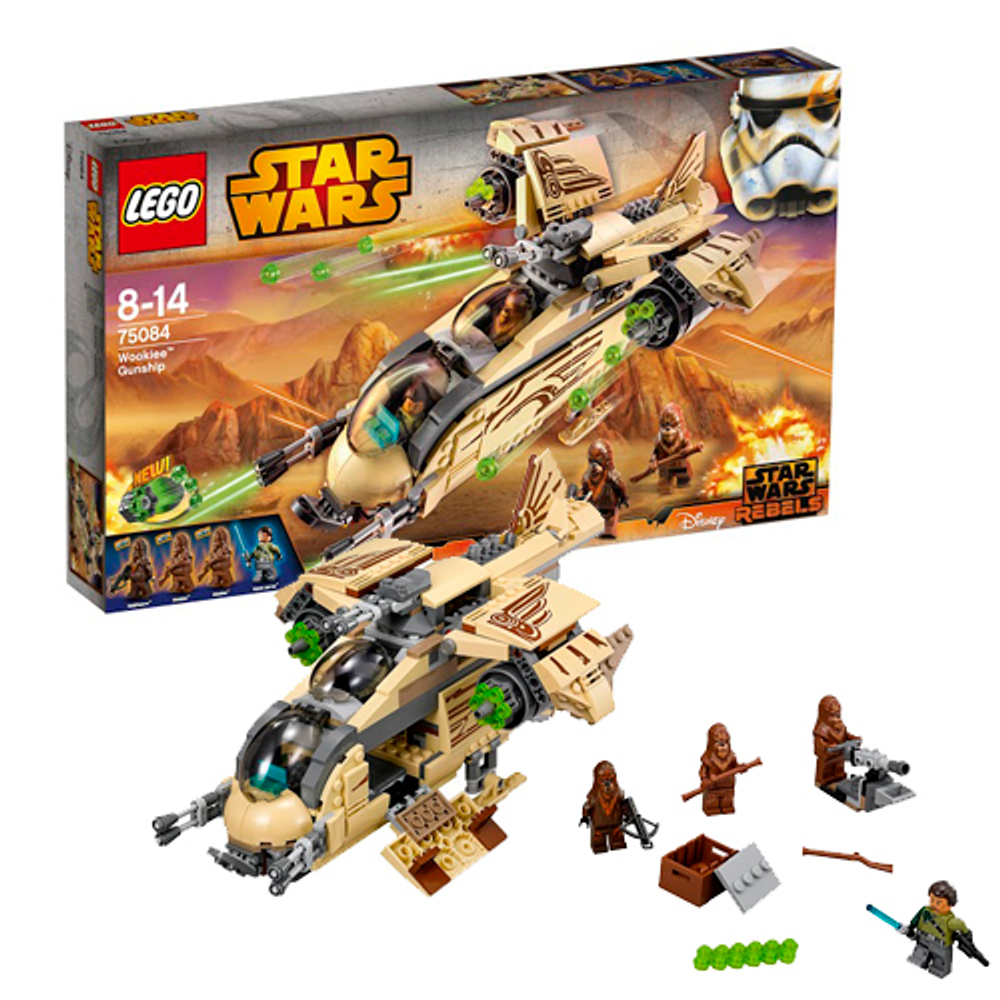 LEGO Star Wars: Боевой корабль Вуки 75084 — Wookiee Gunship — Лего Стар Ворз Звездные войны