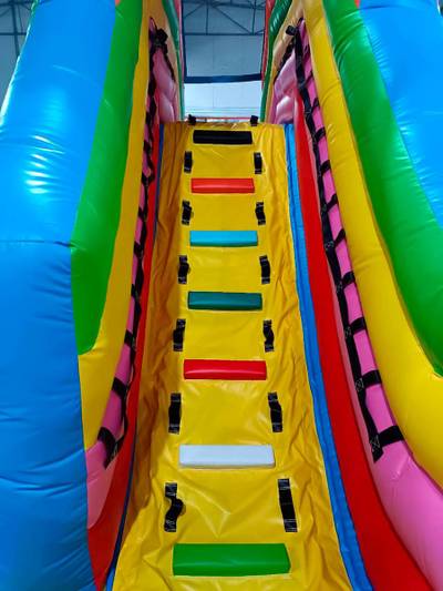 Коммерческий надувной батут "Золотая рыбка" 10*8*3,8 м.