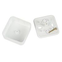 Коробка распределительная для кабель-каналов IP40 50x50x20 мм белая