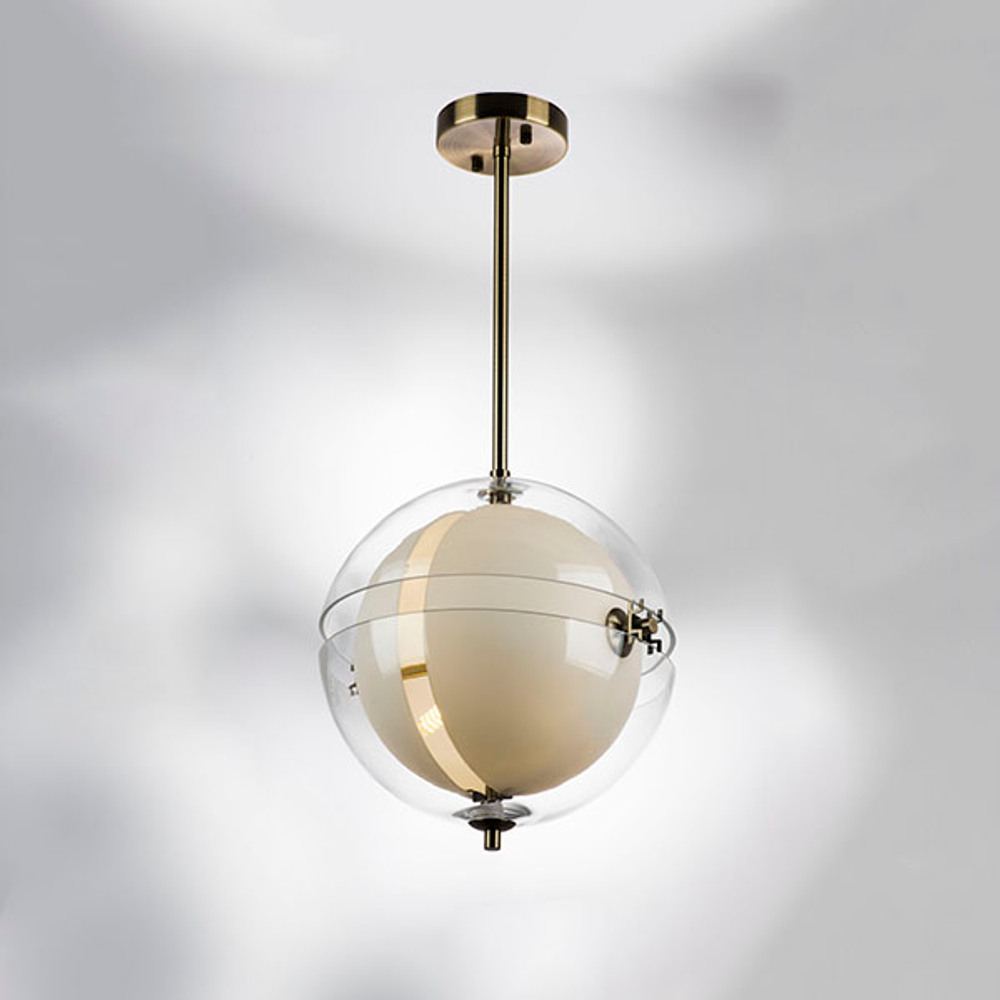 816033 Люстра MODENA 4х40W G9 ЛАТУНЬ/ПРОЗРАЧНЫЙ