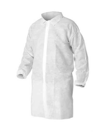 Халат одноразовый нетканный плотность 25 г/м