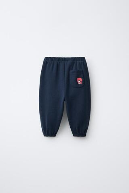 ZARA ДЖОГГЕРЫ ИЗ МЯГКОЙ ТКАНИ SNOOPY PEANUTS™, МОРСКОЙ СИНИЙ