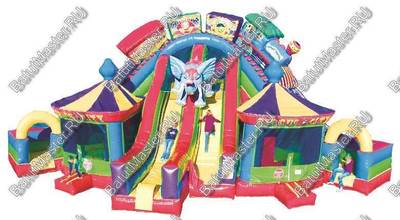 Коммерческий надувной батут "Лунапарк"