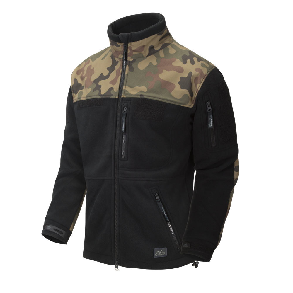 Helikon-Tex Polish INFANTRY Jacket - Fleece - Black/PL Woodland