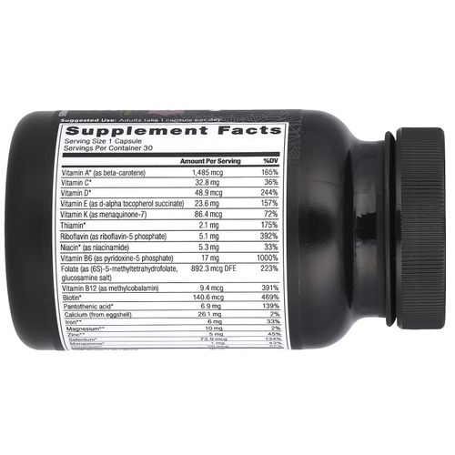 Ancient Nutrition, Мультивитамины для женщин старше 40 лет, 30 капсул