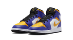 Женские кроссовки Air Jordan 1 mid "lakers" DQ8423-517
