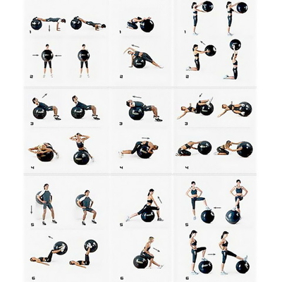 Мяч гимнастический Sportage 85 см 1000гр с насосом