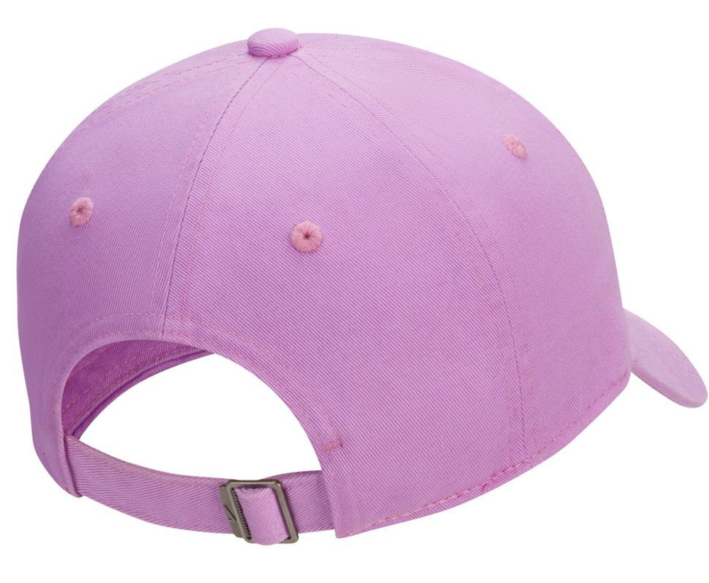 Теннисная кепка Nike Club Unstructured Futura Wash Cap - rush fuchsia/black