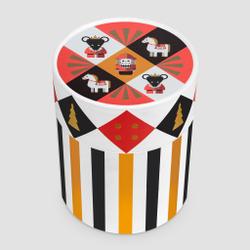 Емкость для хранения «Щелкунчик» в подарочном тубусе