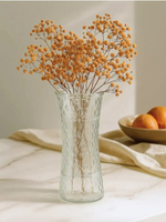 Ваза для цветов 29 см стекло ХРУСТАЛИНА 3,