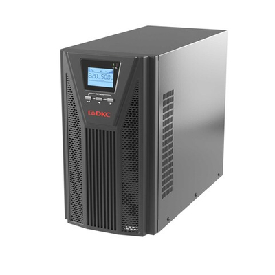 Онлайн ИБП ДКС серии Смолл Тауэр (Small Tower), 2000 ВА/1800 Вт, 1/1,клеммы, EPO,USB, RS-232, RJ45, з/у 1А, 6x7Ач