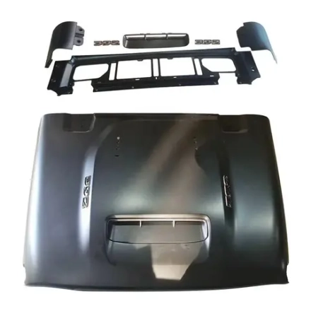 Капот 392 для Jeep Wrangler JL 2018-2024+ Джип Вранглер стальной капот для переделки с воздухозаборниками