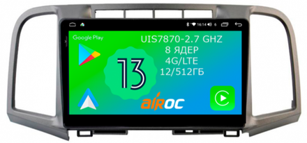 Магнитола для Toyota Venza GV10 2008-2016 - Airoc 2K AU-1108 Android 13, TS20, 12/512Гб, SIM-слот