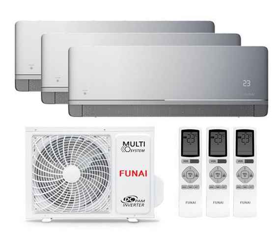 Мульти сплит-система Funai 3 x RAM-I-KM30HP.W01/S / RAM-I-3OK80HP.01/U