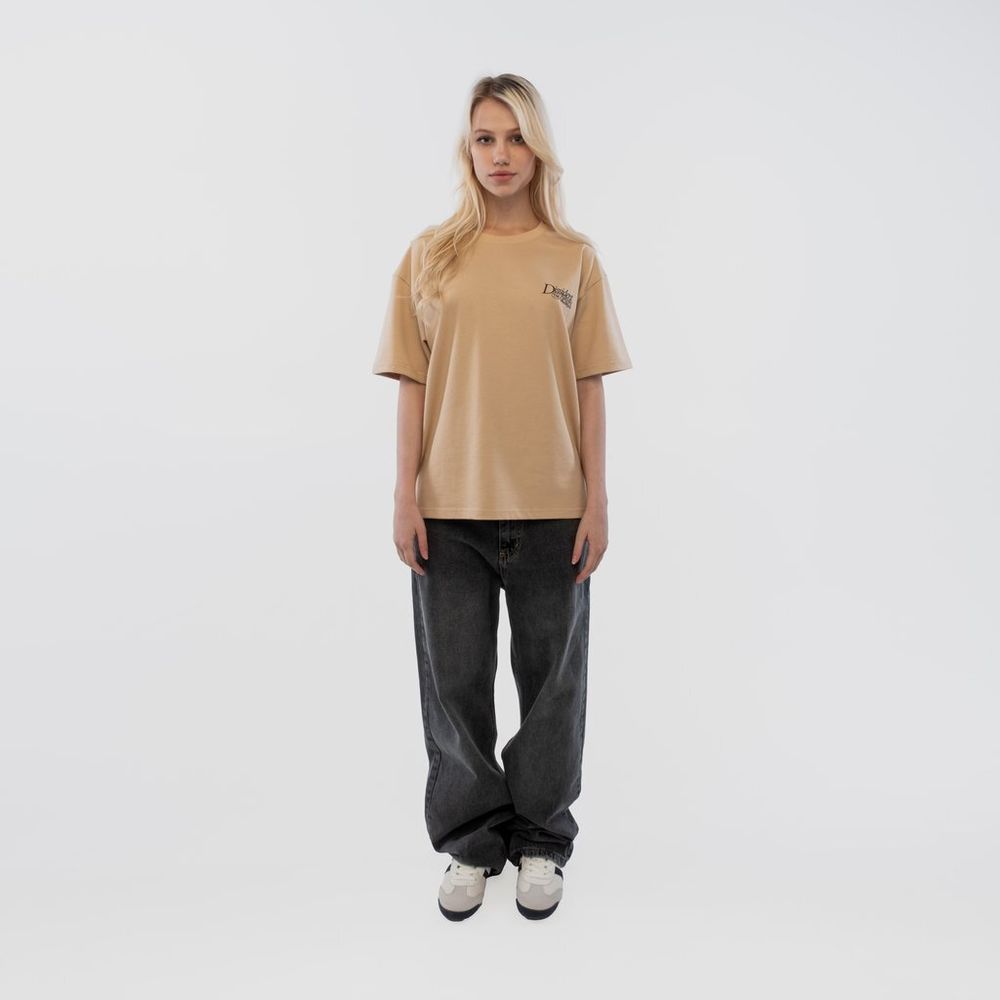 Футболка Dissident Honolulu бежевая