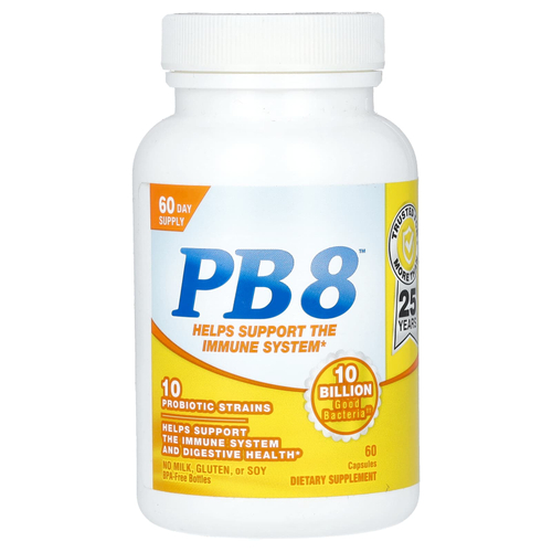 Nutrition Now, PB 8 ™, 10 млрд, 60 капсул