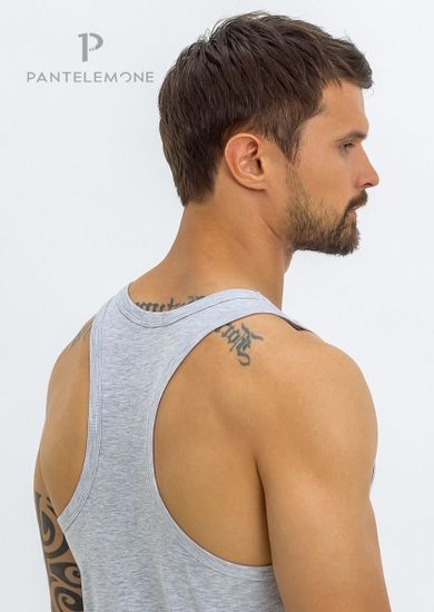 Майка мужская Pantelemone MM-044,серый