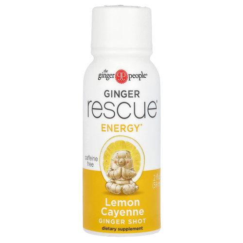 The Ginger People, Ginger Rescue Shot, кайенский лимон, 59 мл (2 жидк. унц.)
