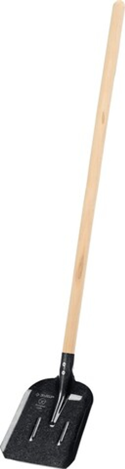 ЗУБР ПРОФИ-5 350х230х1450мм, полотно рессор.сталь 1.6мм закалено, c ребрами жестк., черенок высш.сорт, тип ЛСП, совковая лопата, Профессионал (39457)