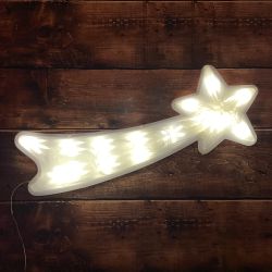 Светодиодная новогодняя фигура ЭРА ENIOF-07 Комета | Фигуры