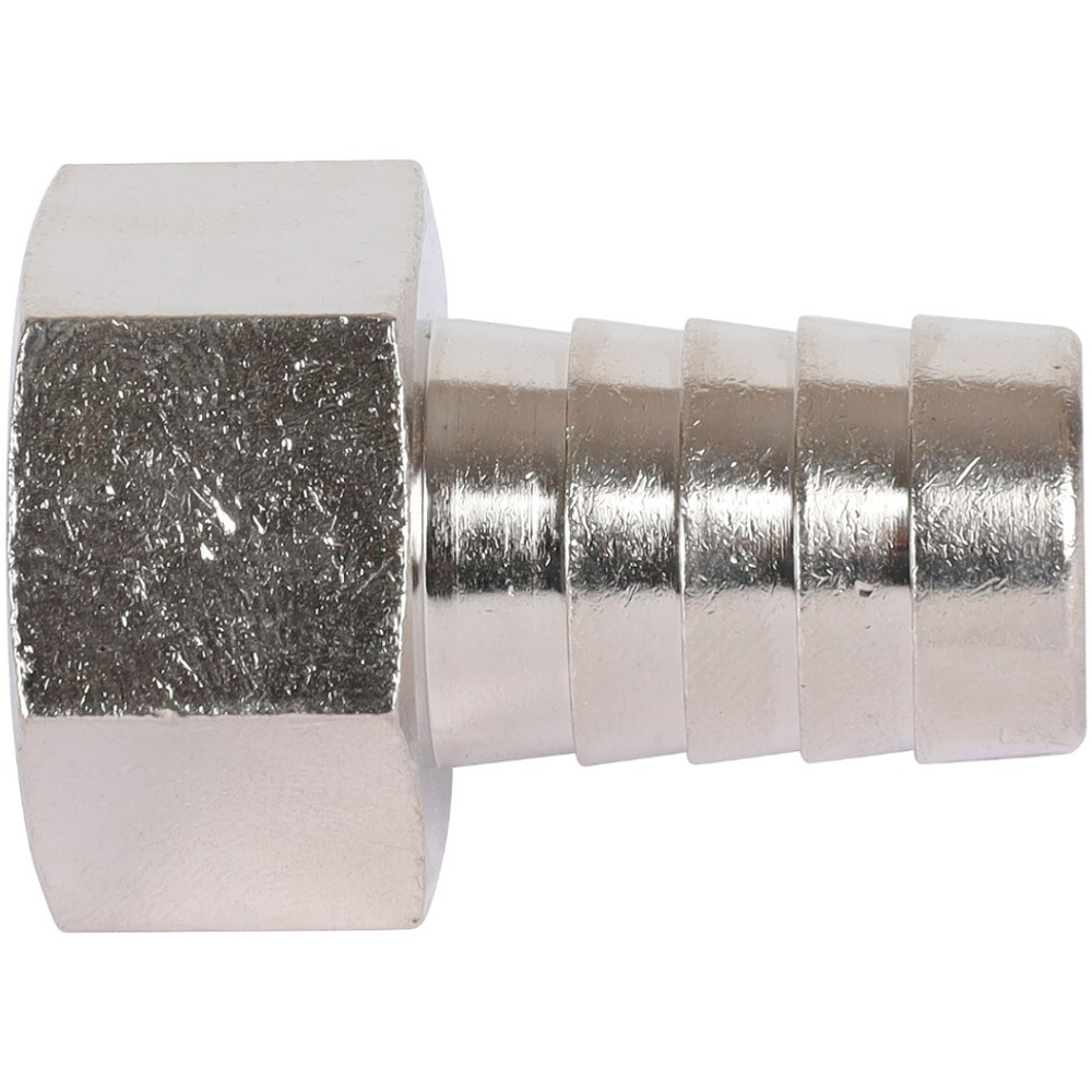 Штуцер ВР никелированный 1/2"x16 STOUT
