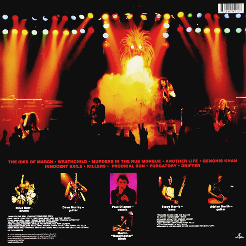 Iron Maiden / Killers (LP)