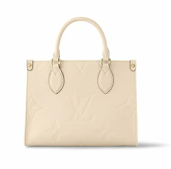 Сумка Louis Vuitton Onthego кремовый