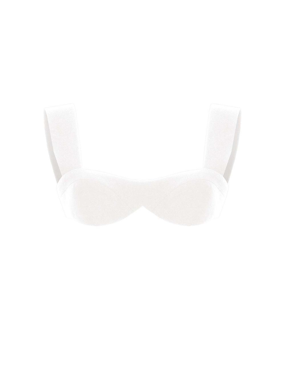 Топ-бра с широкими лямками