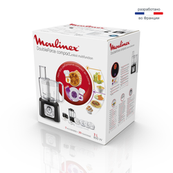 Кухонный комбайн Moulinex Double Force FP546811