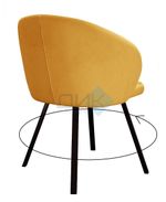 Стул DikLine 258 поворотный опоры чёрные