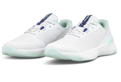 Женские теннисные кроссовки Wilson Intrigue Pro Clay - white/bay/skipper blue