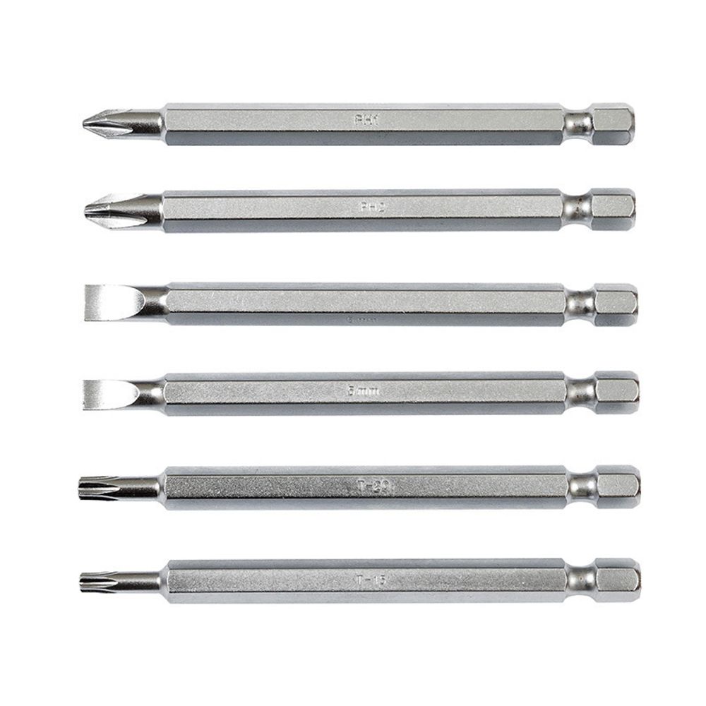 МАСТАК (049-7LB) Реверсивная отвертка с битами 7 в 1