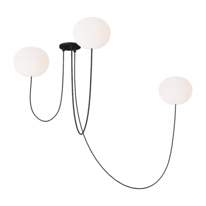 Люстра Visual Comfort Helium Medium 3 Light Chandelier