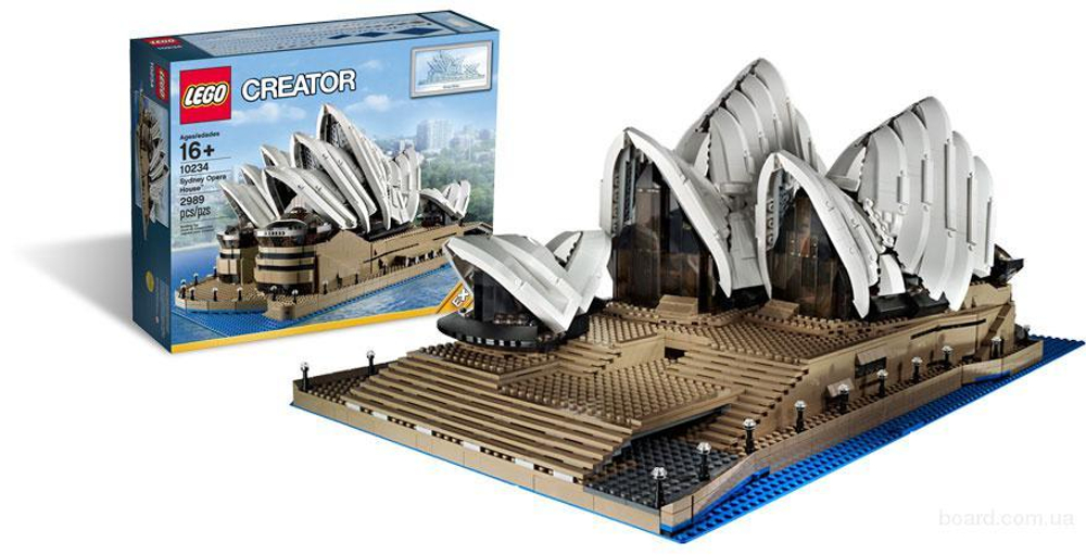 LEGO Creator: Сиднейский оперный театр 10234 — Sydney Opera House — Лего Креатор Создатель