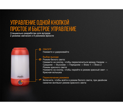 Фонарь Fenix CL26R зеленый