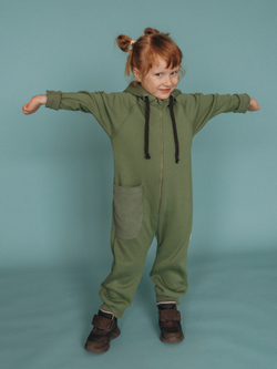Комбинезон утепленный, Фисташка