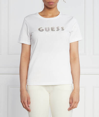 Футболка SS CN SHADED LOGO TEE GUESS - белый(W3YI39 I3Z14)