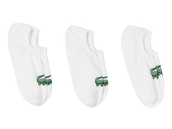 Теннисные носки Lacoste Sneaker 3P - white