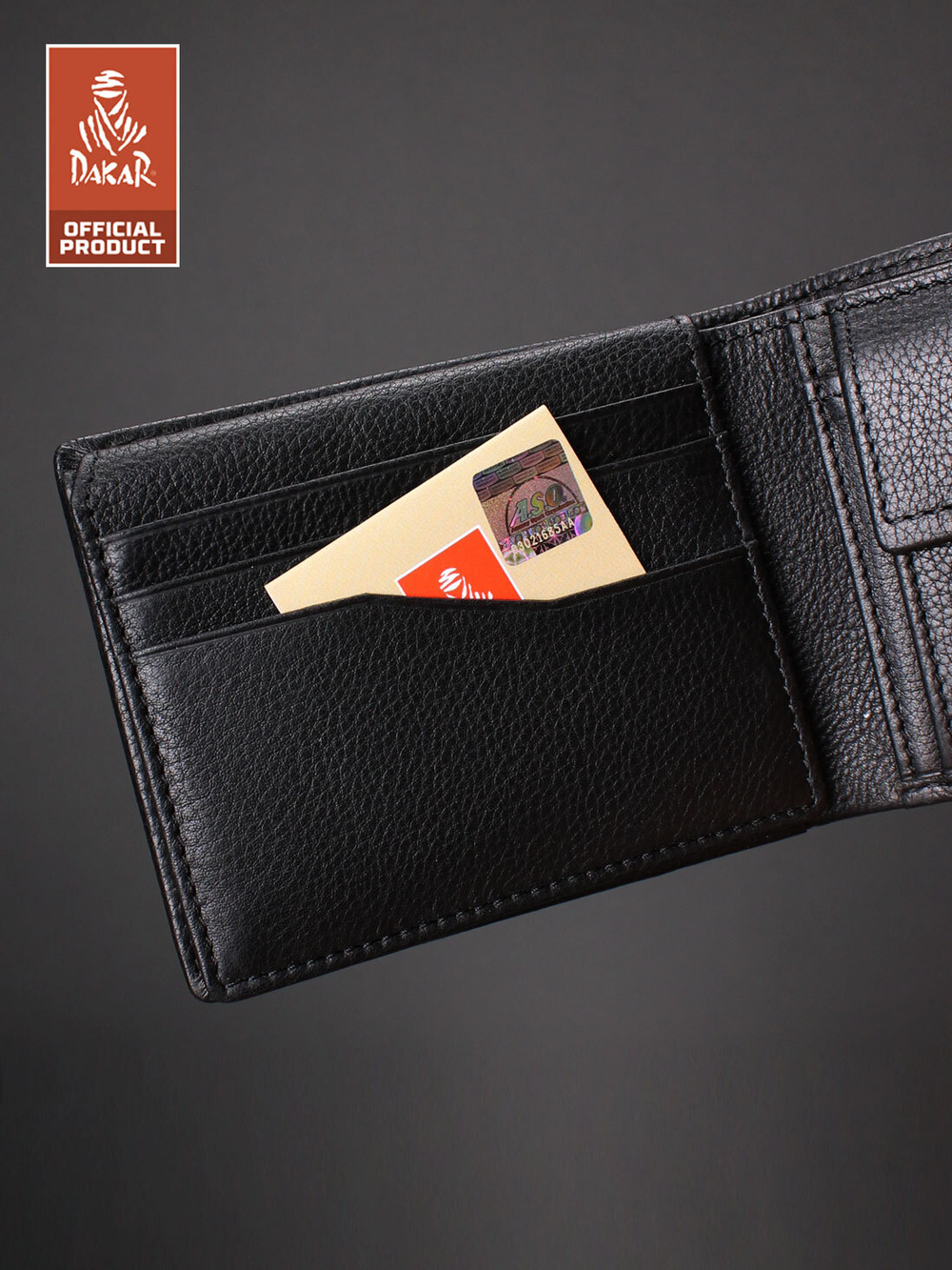 DKB1103R Preto - Портмоне Dakar с RFID защитой