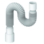 Гофра UNICORN для сифона 800мм (Ø40) x (Ø40/50) D80