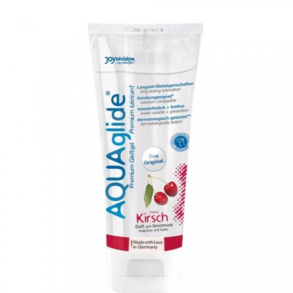 Смазка JoyDivision AQUAglide со вкусом вишни, 100 мл