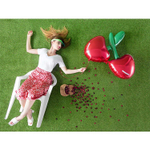 Фольгированный шар-фигура «Вишня», 89 см